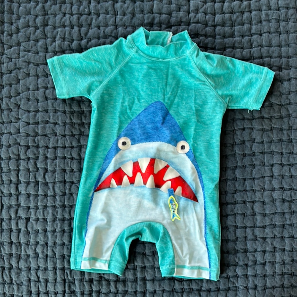 Swimsuit. Size 9-12 months.